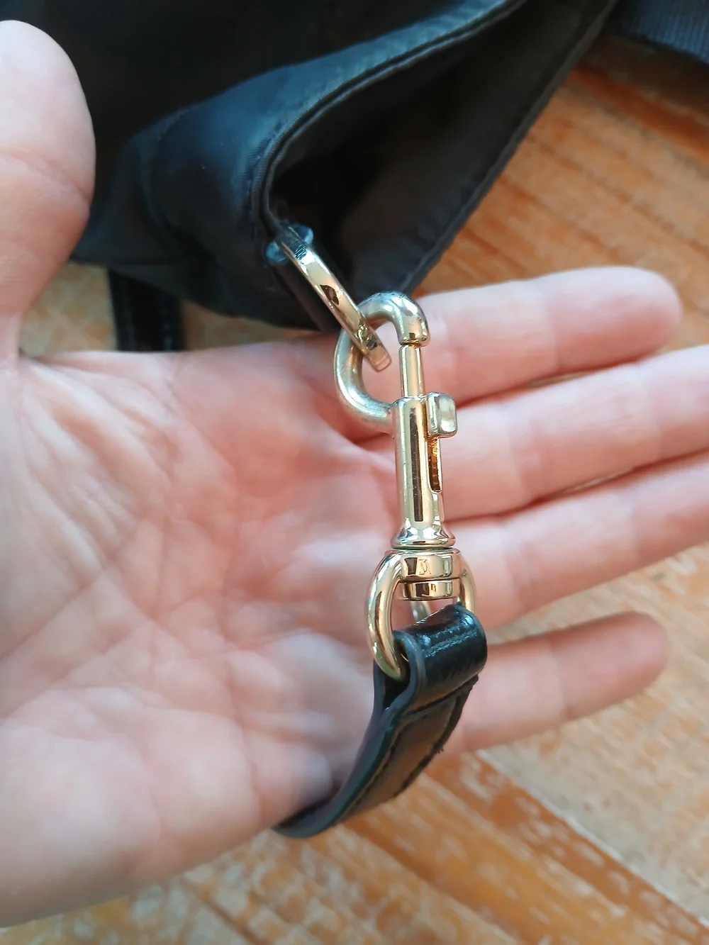 Tory Burch Black Nylon Tote Bag